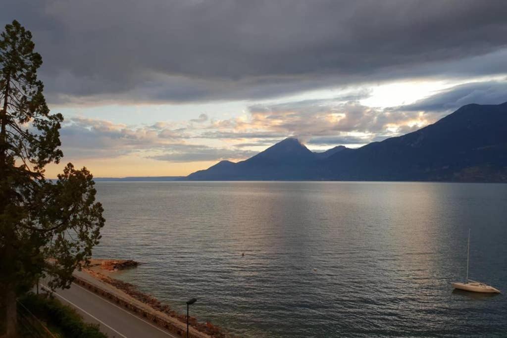 Villa Francesca-Grande Appartamento In Riva Al Lago 브렌조네 술 가르다 외부 사진